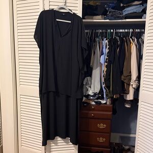 Vici Classic Black Midi Dress